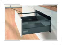 Комплект ящика InnoTech Atira с рейлингами, полн.выдвиж. Silent System, 176*350, антрацит Hettich