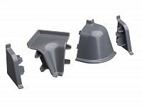Комплект фасонных частей для WAP118 темно-серый 98149