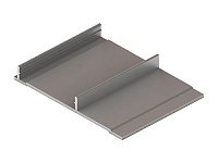 4&1 Накладка декоративная, хром мат. 5м (продажа 2м и 3м)