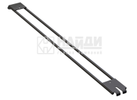 Укосина усиленная сетчатой полки, черный муар