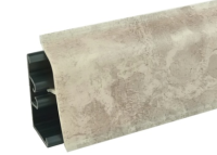 Плинтус В3 Лацио белый/Паладина серая 053 (ФЭ-B116861) 38*22*3.0 (БП) RU