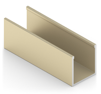 Профиль П, Золото матовое 5,4м