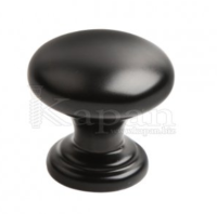 Ручка-кнопка AL 112 BL черный (100)