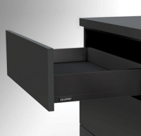 Ящик FLOWBOX с доводчиком 58/106 450мм, антрацит (1) Samet