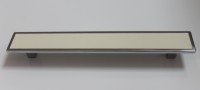 Ручка - скоба FS- 137 160 хром глянц/эмаль фарфор9001 ВЫВОДИМ