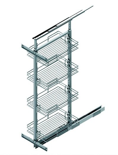 Выдвижной шкаф колонна для кухни