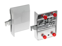 Мебельный навес для нижних баз/усиленный 130кг на пару, белый(Л+ПР+кронштейн) Hardi