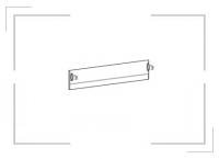Передняя панель внутреннего ящика AvanTech You, 187*900, ДСП16мм, себебристый Hettich