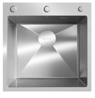 Мойка Steel нерж сталь 500*500, брашированная сталь Ulgran Мойка Steel нерж сталь 500*500, брашированная сталь Ulgran