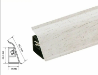 Плинтус CEZAR BL44-148 Сосна бетон/молокай 3000*37*24мм (ФЭ075/1230)