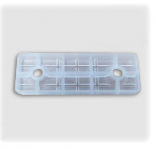 Подпятник 50х16мм, прозрачный (500) SL02.153.17