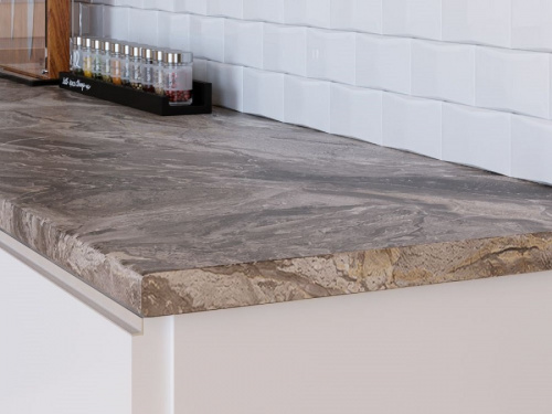 Кромка КЕДР №7031 Q б/кл (32*3050*0,6) Мрамор Бергамо