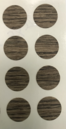 Заглушка-самоклейка Дуб Дарго 101166W 14D (20шт) уп 25л