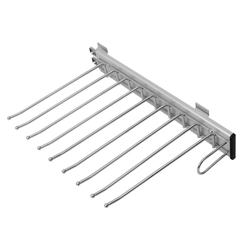 Держатель для брюк выкатной, бок/крепл.(325*465), хром ПРАВЫЙ