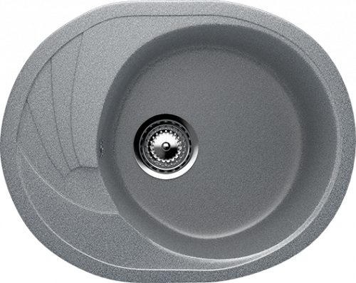 Мойка Ulgran U-403-309,овал 570*465, темно-серый