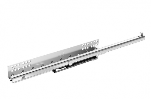 Направляющая Quadro 25 с Push to open, 25кг, NL400, частичного выдвижения, левая , EB20