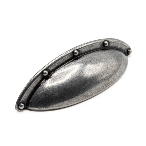 Ручка-скоба Shell 70.1959.58 глянцевое олово, 64/92, Metakor