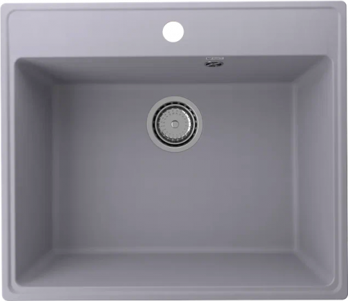 Мойка Ulgran QUARTZ FORTE 580-05, квадрат 580*500, бетон