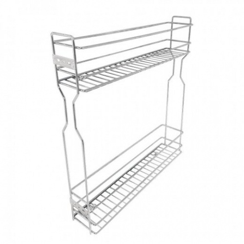 Бутылочница 2 уровня 150мм скрытый монтаж/доводчик ЛЕВАЯ (1) ТМР