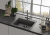 Мойка Ulgran QUARTZ FORTE 580-02, квадрат 580*500, лён