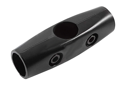 Держатель двойной неразборный R-43  180* (Uno3) черный