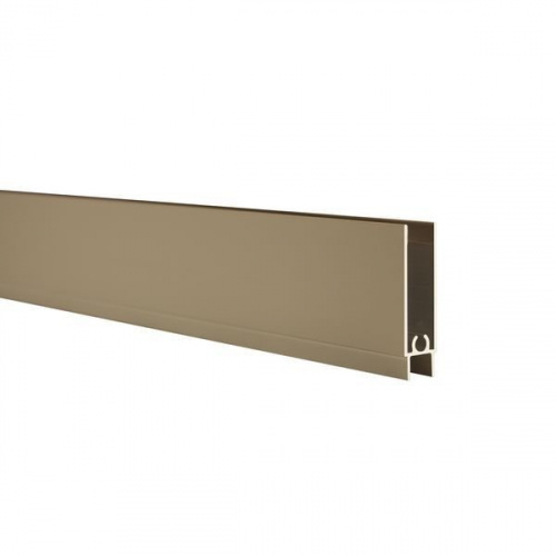 Профиль горизонт нижний Латте Soft-touch  6 м. ТАНДЕМ(кратность 1м)