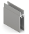 Профиль гориз.ниж Серый кашемир 5,4 (ПВХ)(продажа кратно 0,9м)