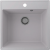 Мойка Ulgran QUARTZ FORTE 505-04, квадрат 505*505, платина