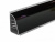 Плинтус CEZAR BL44-056(1910) Черный матовый 4200*37*24 (ФЭ 1910) (12)