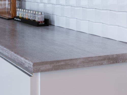 Столешница влагостойкая Бетон 7093/Е/R3 (3000*600*40 (38)) ПРЯМОЙ ЗАВАЛКЕДР 3 гр