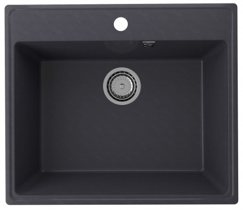 Мойка Ulgran QUARTZ FORTE 580-08, квадрат 580*500, космос