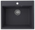 Мойка Ulgran QUARTZ FORTE 580-08, квадрат 580*500, космос