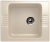 Мойка Ulgran U-204-328, квадрат  585*495, бежевый