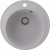 Мойка Ulgran QUARTZ NORA 485-04, круг 485, платина