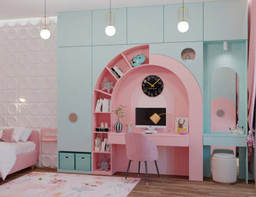 ЛДСП Розовый кварц L 2750*1830*16мм Lamarty