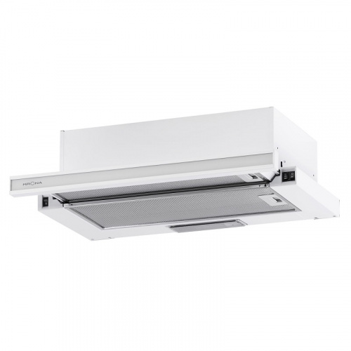Вытяжка KRONA KATE 600 GLASS WHITE белый