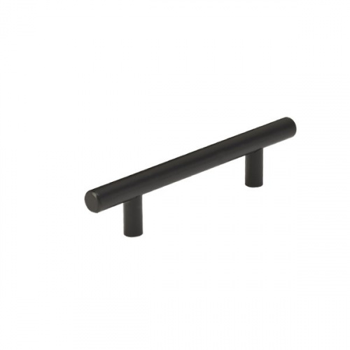 17720 Ручка-рейлинг, нержавеющая сталь, D=12мм,128-188мм Чёрная