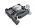 Фиксатор Квадро 2D/5D для деревянных ящиков, левый Hettich