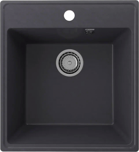 Мойка Ulgran QUARTZ FORTE 460-08, квадрат 460*500, космос