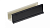Кант П-обр. декоративный  для цоколя Черный  (4000*20)(ПП) RU