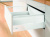Комплект ящика InnoTech Atira Push to Open с рейлингами, полн.выдвиж.176*420, белый  Hettich