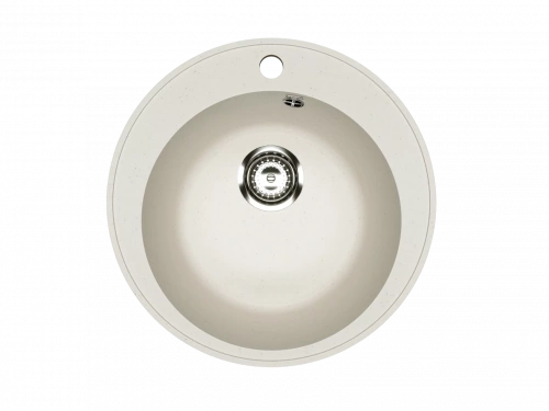 Мойка кухонная Practik PR-М 475-001 белый камень