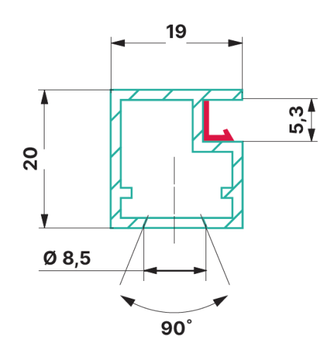 13614091122 Узкий рамочный профиль золото New анодированный алюминий 4,1м