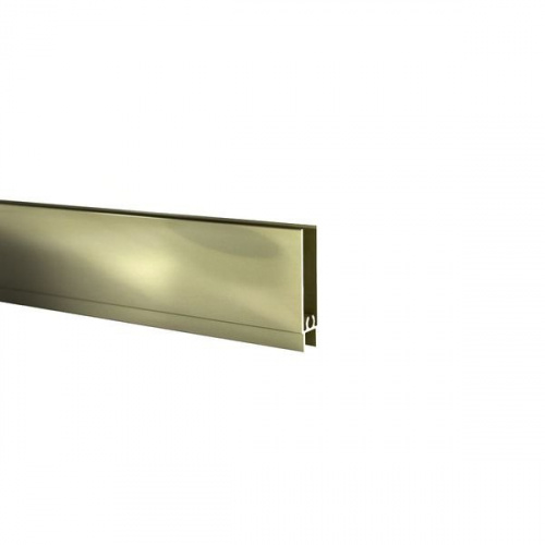 Профиль гориз.низ Шампань ГЛЯНЕЦ 6 м.ТАНДЕМ(продажа кратно 1м)