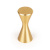 Ручка кнопка DIABOLO, 0497014L291, брашированная латунь, 14*31 мм, Viefe