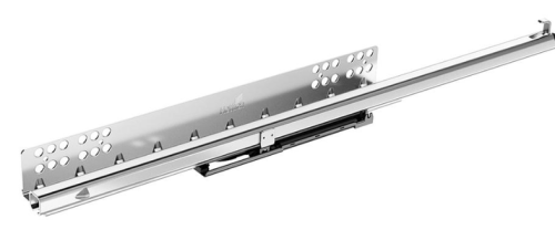 Направляющая Квадро 25 2D 500мм, частичного выдвижения, левая Hettich