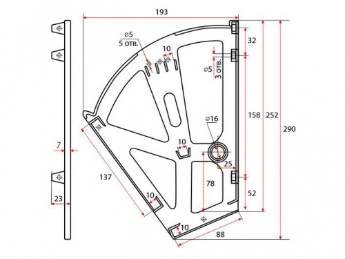 Комплект для тумбочек под обувь венге 2яруса