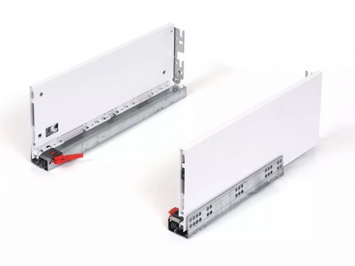 Ящик FLOWBOX 144/192 PUSH OPEN с доводчиком 400мм, белый (1) Samet