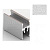 Стандарт Средняя рамка двери Серый жемчуг  5,4 м (ПВХ)(продажа кратно 0,9м)