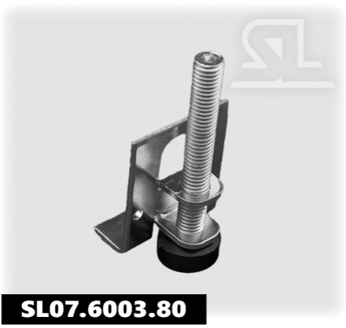 Опора мебельная металлическая BINGO 8мм с площадкой